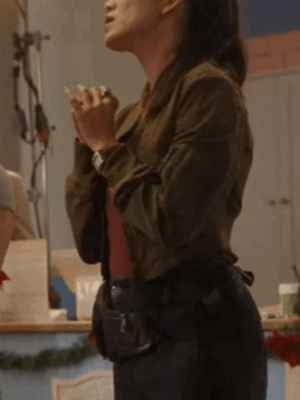 Jessika Van A Hollywood Christmas 2022 Zipper Cotton Jacket