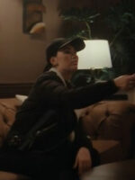 Levels 2024 Cara Gee Shearling Black Zipper Jacket