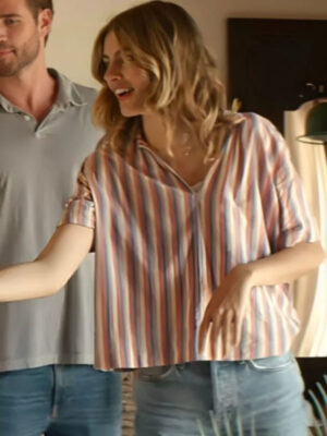 Lonely Planet Lily Kemp Multicolor Striped Cotton Shirt