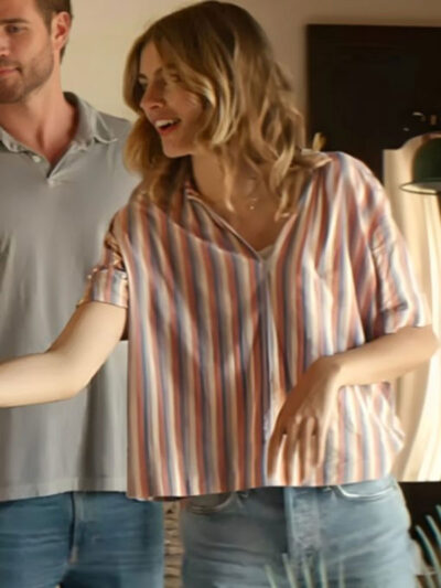 Lonely Planet Lily Kemp Multicolor Striped Cotton Shirt