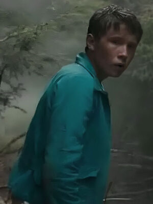 Lost On A Mountain In Maine Luke David Blumm Blue Zipper Jacket