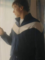 Monsters Nicholas Alexander Track Black Cotton Zipper Jacket