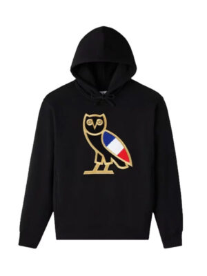 OVO International OG France Black Fleece Pullover Hoodie