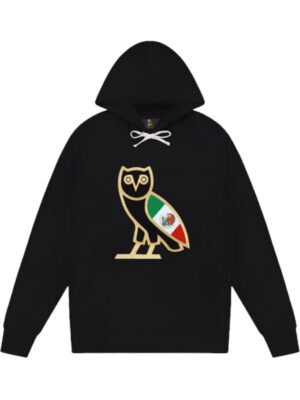 OVO International OG Mexico Black Fleece Pullover Hoodie