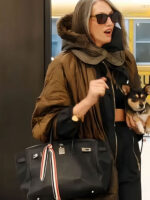 Real Housewives of New York City S15 Jenna Lyons Two Tone Quilted Jacket