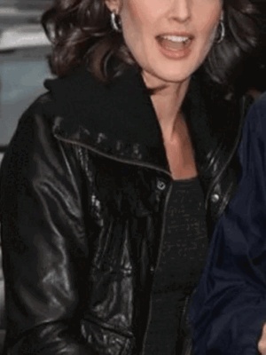Robin Scherbatsky How I Met Your Mother Black Bomber Zipper Jacket
