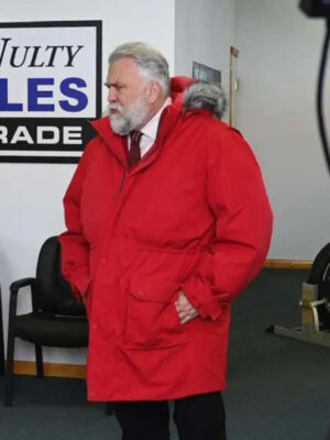 Saint Nick of Bethlehem 2024 Daniel Roebuck Parka Red Jacket