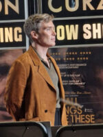 Small Things Like These 2024 Cillian Murphy Brown Suede Blazer