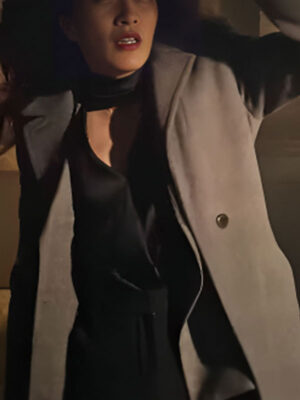 Superman & Lois Season 04 Lois Lane Grey Cotton Coat