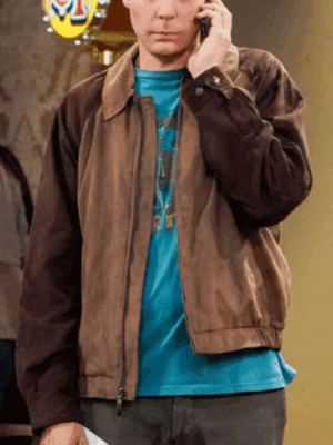 The Big Bang Theory Season 10 Sheldon Cooper Brown Jacket