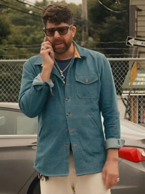 The Equalizer S05 Adam Goldberg Blue Denim Shirt