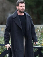 The Family 2024 S01 Aslan Soykan Black Wool Coat