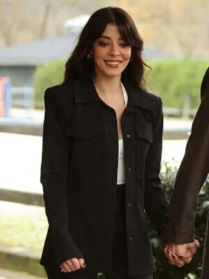 The Family S02 Serap Vural Black Cotton Jacket