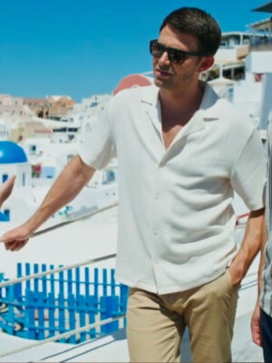 The Groomsmen Second Chances Jonathan Bennett White Shirt