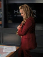 The Lincoln Lawyer S03 Becki Newton Red Suiting Blazer