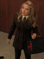 The Lincoln Lawyer S03 Becki Newton Striped Suiting Blazer
