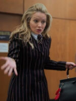 The Lincoln Lawyer S03 Becki Newton Striped Suiting Blazer