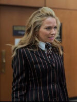 The Lincoln Lawyer S03 Becki Newton Striped Suiting Blazer