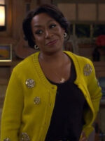 The Neighborhood S07 Tichina Arnold Yellow Cardigan