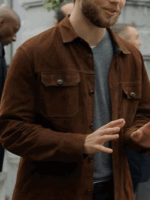 The Perfect Setting 2025 David Elsendoorn Brown Leather Jacket