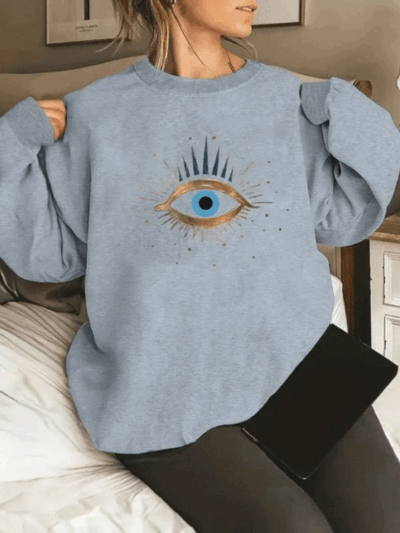 90 Day Fiance Happily Ever After S08 Loren Eye Print Sweatshirt