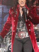 Alice Cooper Velvet Red Coat
