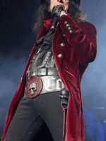 Alice Cooper Velvet Red Coat