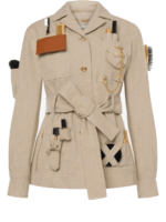 And Just Like Season 02 That Nicole Ari Parker Khaki Utility Jacket