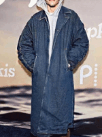 Bupkis 2023 Pete Davidson Denim Coat