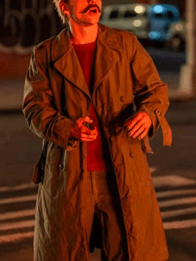 City On Fire 2023 Max Milner Brown Coat