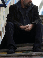 Nejat Isler 10 Days of a Bad Man Black Coat