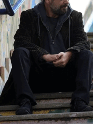 Nejat Isler 10 Days of a Bad Man Black Coat