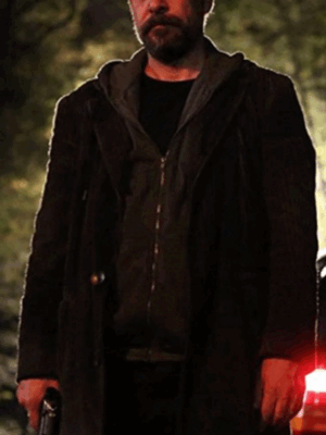 Nejat Isler 10 Days of a Bad Man Black Coat